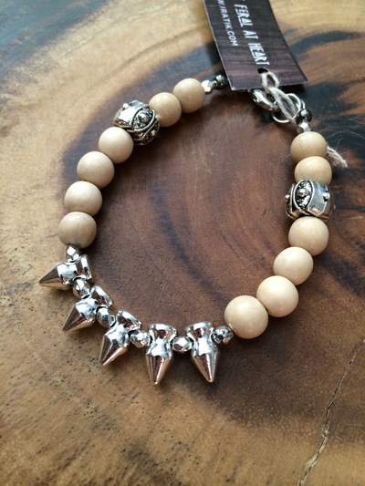 Boho Edge Bracelet in Natural