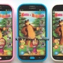 Kids Smart Phone Masha i Medved Blue, Red White or Pink-3