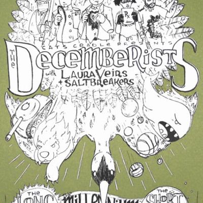 Decemberists, winston salem, nc 2007 - Thumbnail 2