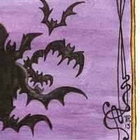 Arcade Nouveau #1 - Morrigan Aensland - Original Painting - Thumbnail 2