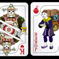 BLUE Bonus Royal Cards - Hylian Court Playing Cards - Thumbnail 3