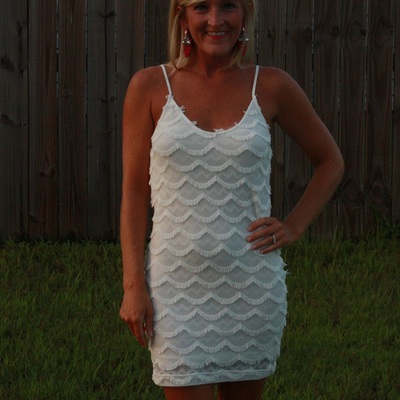 White fringe dress - Thumbnail 5