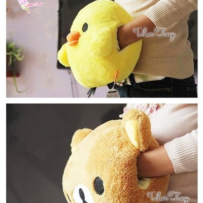 Rilakkuma plush pillow hand snugglers