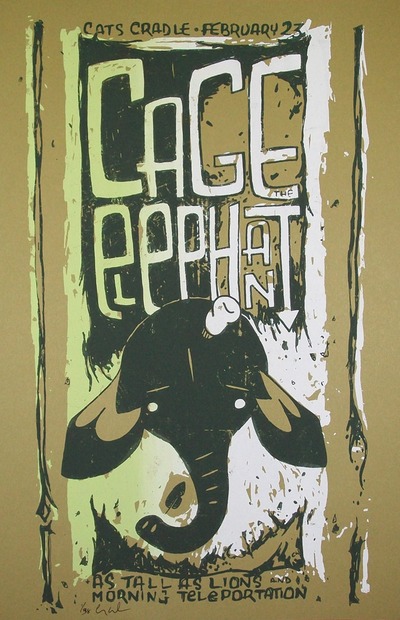 Cage the Elephant, Carrboro, NC 2010