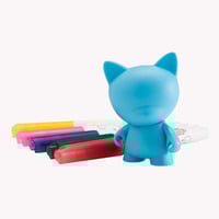 Kidrobot MUNNYWORLD 2.5" Blank DIY Micro Trikky - Loose - Choose Your Color - Thumbnail 1
