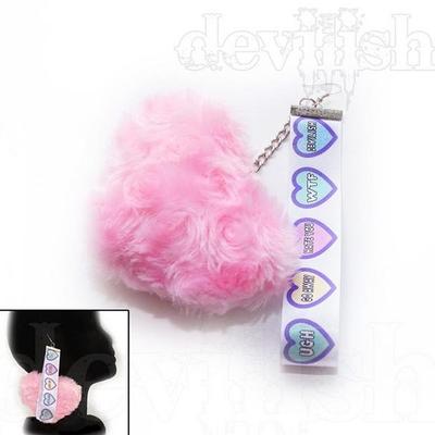 Punky heart earing