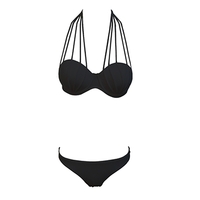 Too Hot To Handle Strappy Push Up Bikini - Thumbnail 2