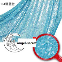 MAT7 Frozen Inspired Elsa 9mm Sequins Fabric 150CM Wide little stretch - Thumbnail 1