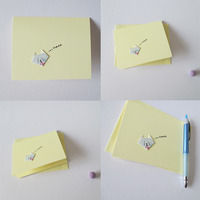 Earth Friendly Happy Kitty Greeting Card - Thumbnail 2