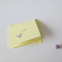 Earth Friendly Happy Kitty Greeting Card - Thumbnail 3