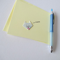 Earth Friendly Happy Kitty Greeting Card - Thumbnail 4