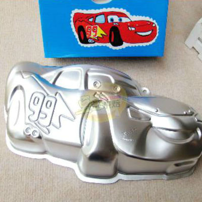 Cute car cartoon shape 3d stainless steel multiple easy use cake mold