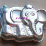 Cute ELEPHANT SHAPE 3D Stainless Steel Multiple Easy Use CAKE MOLD - Thumbnail 3