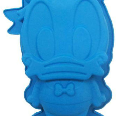 Donald duck 3d figure blue color multiple use jelly pudding silicone cake mold