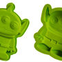 Little Green Man Toy Story Cartoon Multiple Use Jelly Pudding Silicone Cake Mold - Thumbnail 4