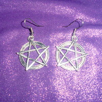 Pentagram Earrings - Thumbnail 2