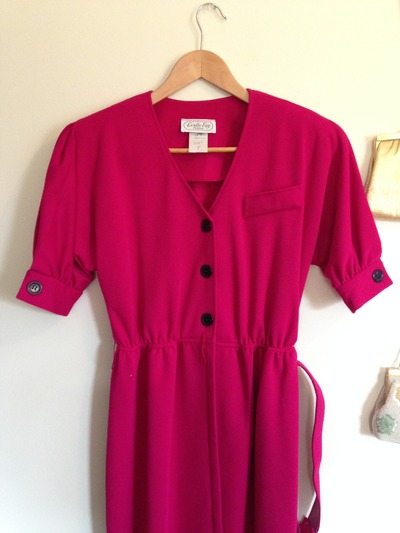 80's Does 40's Dress