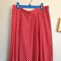 Red Polka Dot Skirt (L/XL) - Thumbnail 1