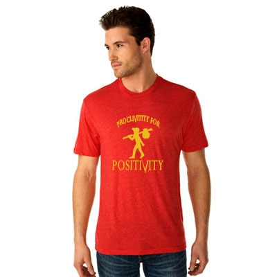 SIAB Apparel Unisex "Proclivity For Positivity" Logo T