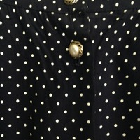 Navy Polka Dot Skirt (xs/s) - Thumbnail 2