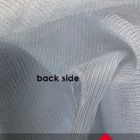 MAT4 Frozen Inspired Elsa silver blue viscose Fabric 110CM Wide spandex - Thumbnail 2