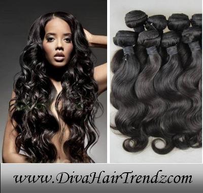 Two (2) 16" & three (3) 18" grade 5a w/ 14" lace closure! aaaaa sassy brazilian remy body wave hair [5 bundles + lace closure]