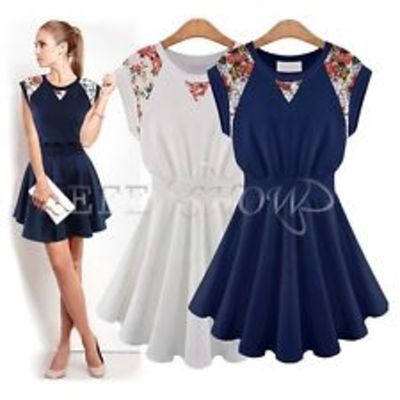  floral ruffle mini dress