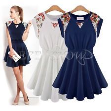  floral ruffle mini dress