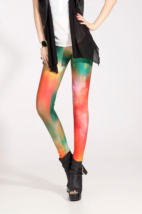 Galaxy Lava Leggings