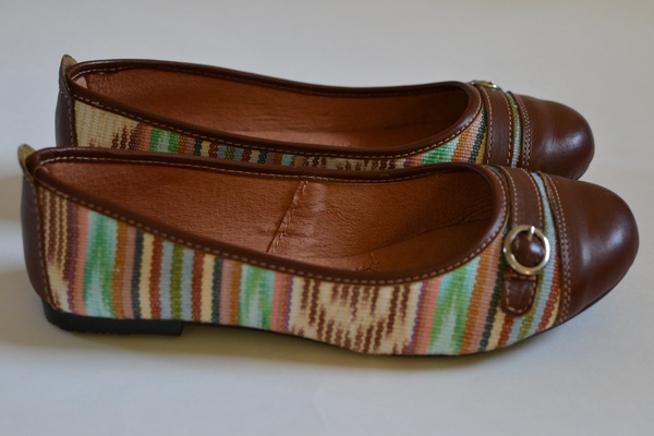 Handmade Guatemalan Flats size 37 US 6.5