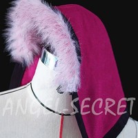 HA13 movie Frozen Anna Custom Cosplay Costume Snow Queen Anime hat furry fur - Thumbnail 1