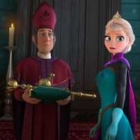 GL1 one pair gloves for Movies Frozen Snow Queen Elsa Cosplay Costume - Thumbnail 1