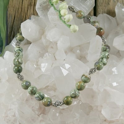 Rhyolite necklace