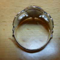 U.S. Army Basic Jump Wing Band Style Ring - Thumbnail 2