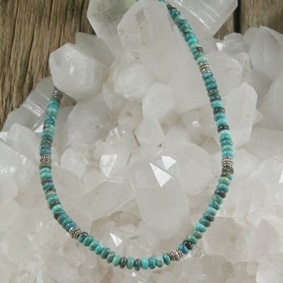 Chinese turquoise necklace