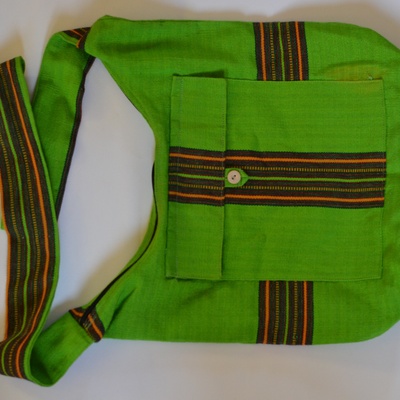 Handmade guatemalan shoulder bag