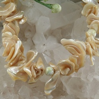 Mother of Pearl Nugget Necklace - Thumbnail 1