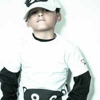 Munstacio Black & White Top Modern Children Clothing New Design Limited Edition  - Thumbnail 1