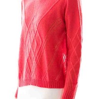 Back slit bow sweater - Thumbnail 2