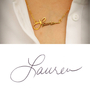 Custom Signature Necklace-1