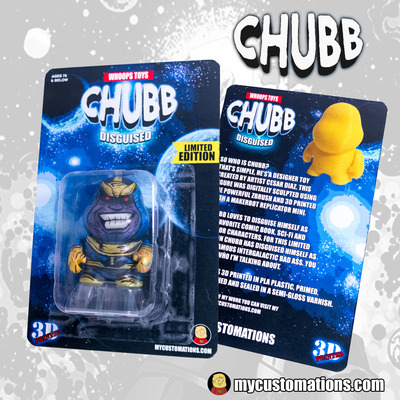 CHUBB DISGUISED AS THANOS 3D printed carded figure
