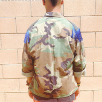Royal Camo Military Jacket - Thumbnail 3