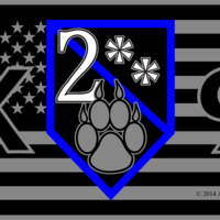 2** K-9 Flag Vinyl Patch - Thumbnail 1