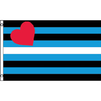 Leather Pride Flag 3x5  - Thumbnail 1