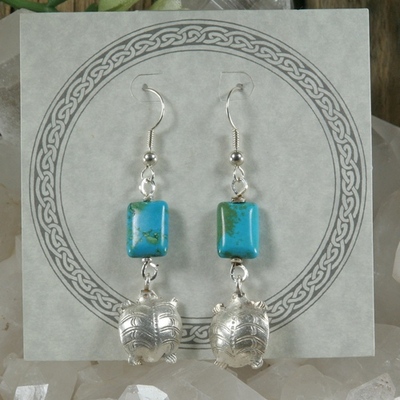 Turquoise earrings - Thumbnail 5