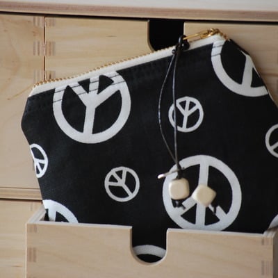 Zip wallet - peace - Thumbnail 2