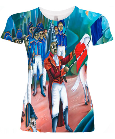 Amour Noir Sublimation Pride Women's Short Sleeve Crew Neck T-Shirt