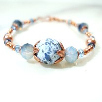 Romantic Denim Bracelet (B107)