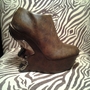 Dressy - Brown Wedgeless heel-1