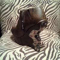 Dressy - Brown Wedgeless heel - Thumbnail 2